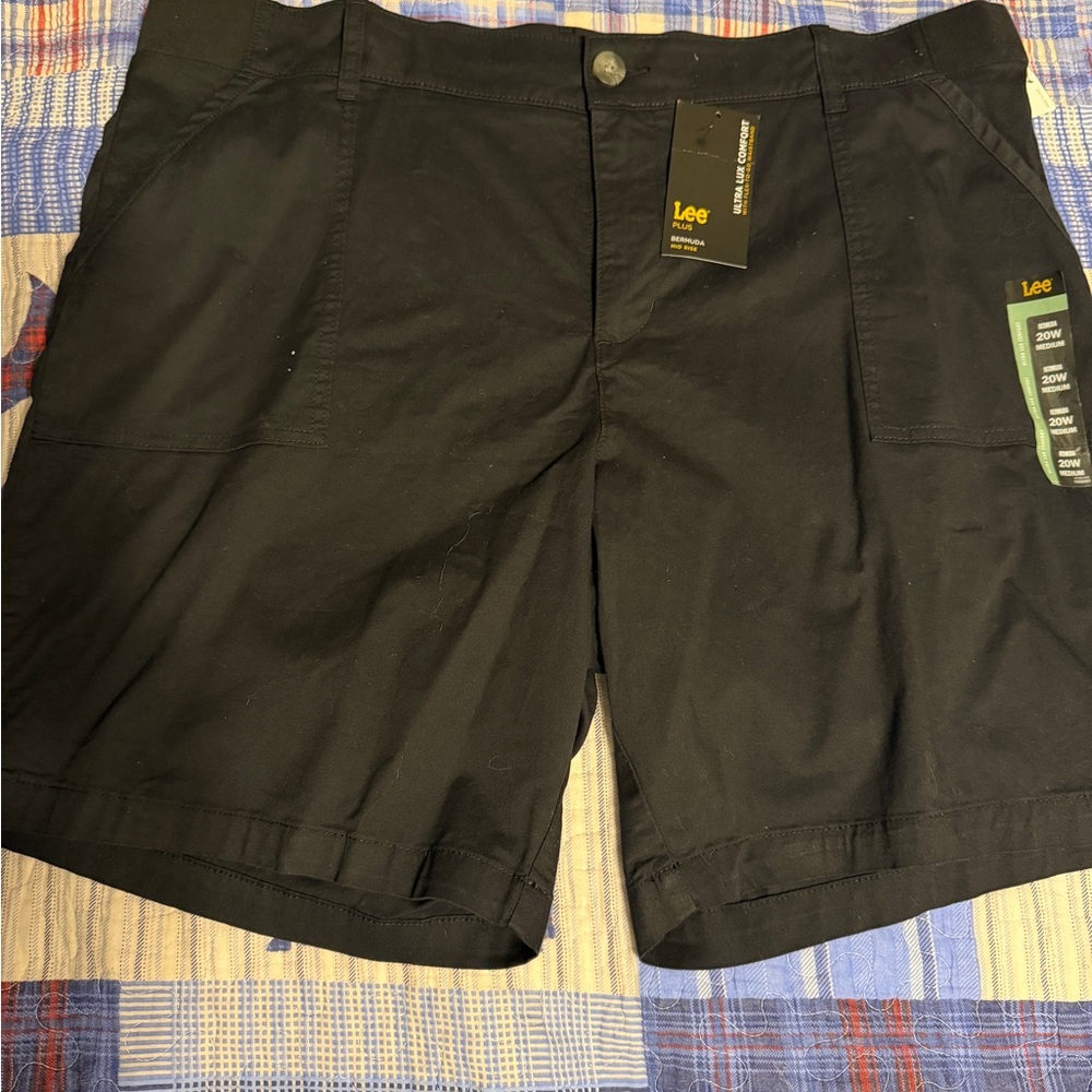 Lee Womans Black Shorts